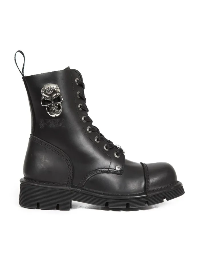 WomenMen Boot Metallic MNewmili119C1 New Rock Boots WomenMen Boot Metallic MNewmili119C1 New Rock Boots