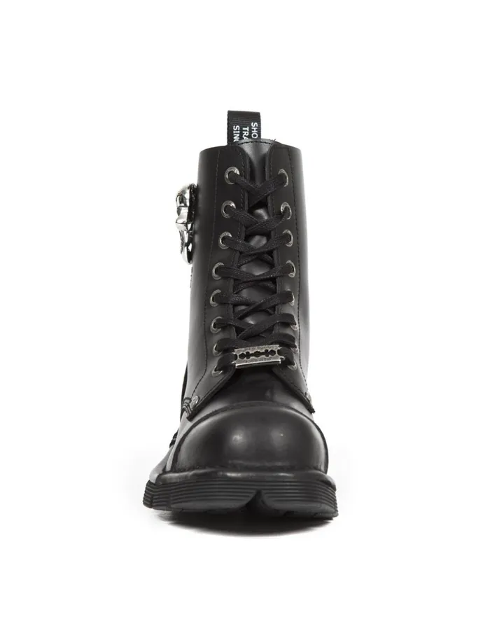 WomenMen Boot Metallic MNewmili119C1 New Rock Boots WomenMen Boot Metallic MNewmili119C1 New Rock Boots