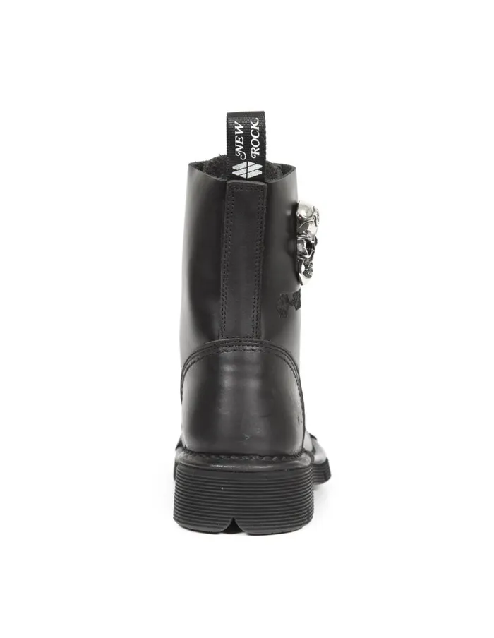 WomenMen Boot Metallic MNewmili119C1 New Rock Boots WomenMen Boot Metallic MNewmili119C1 New Rock Boots