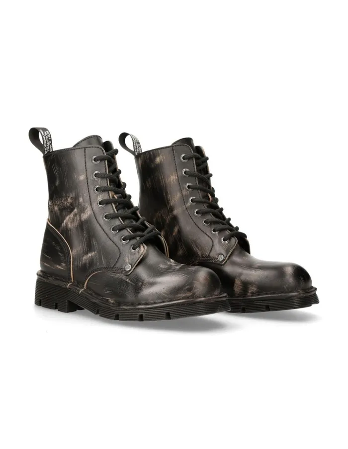 WomenMen Boot Metallic MNewmili84C10 New Rock Boots