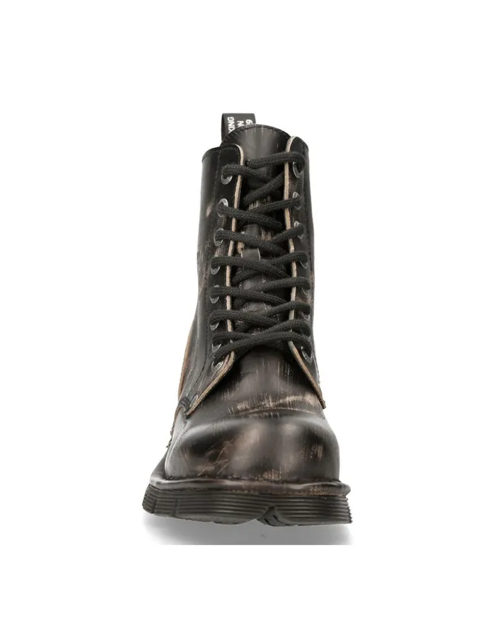 WomenMen Boot Metallic MNewmili84C10 New Rock Boots WomenMen Boot Metallic MNewmili84C10 New Rock Boots