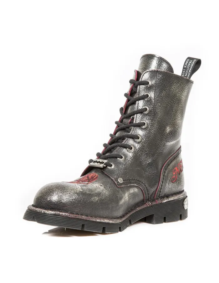 WomenMen Boot Metallic MNewmili85C7 New Rock Boots WomenMen Boot Metallic MNewmili85C7 New Rock Boots