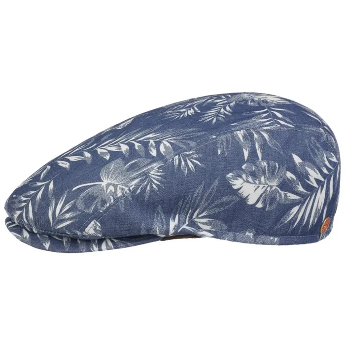 WomenMen Flat Caps Mayser Flower Denim Flatcap Denim