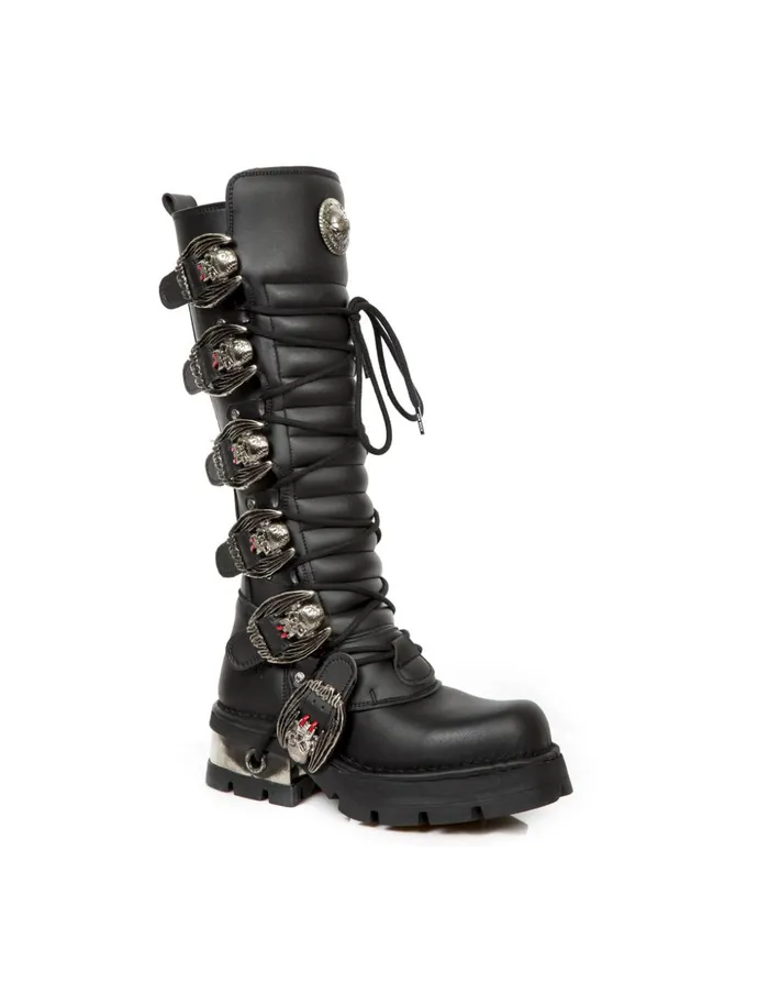 WomenMen High Boot Metallic M272C4 New Rock High Boots WomenMen High Boot Metallic M272C4 New Rock High Boots