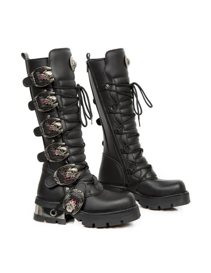 WomenMen High Boot Metallic M272C4 New Rock High Boots WomenMen High Boot Metallic M272C4 New Rock High Boots