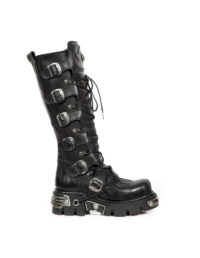 WomenMen High Boot Metallic M308C7 New Rock High Boots WomenMen High Boot Metallic M308C7 New Rock High Boots