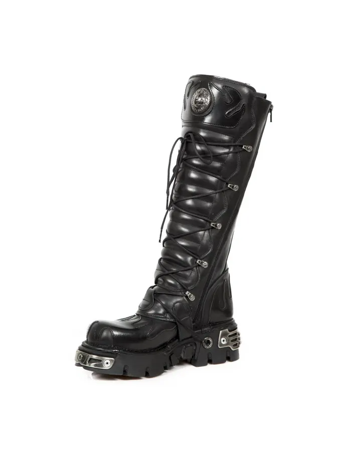 WomenMen High Boot Metallic M308C7 New Rock High Boots WomenMen High Boot Metallic M308C7 New Rock High Boots