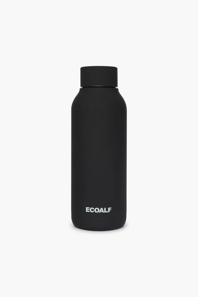 WomenMenKids Black Bronson Stainless Steel Bottle Ecoalf Bottles