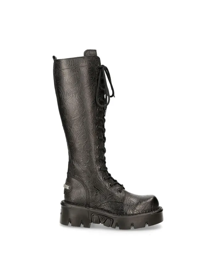 WomenMen M235C14 New Rock High Boots WomenMen M235C14 New Rock High Boots