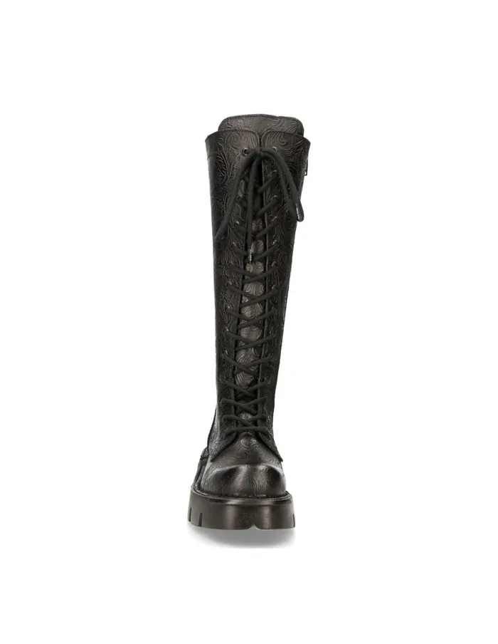 WomenMen M235C14 New Rock High Boots WomenMen M235C14 New Rock High Boots
