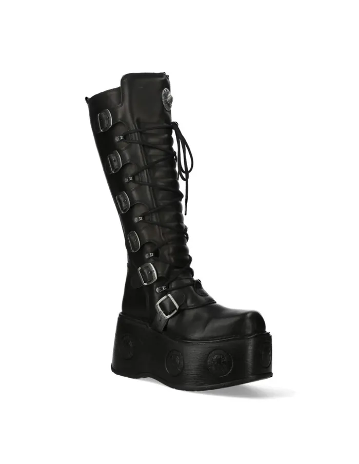 WomenMen M272C55 New Rock High Boots WomenMen M272C55 New Rock High Boots