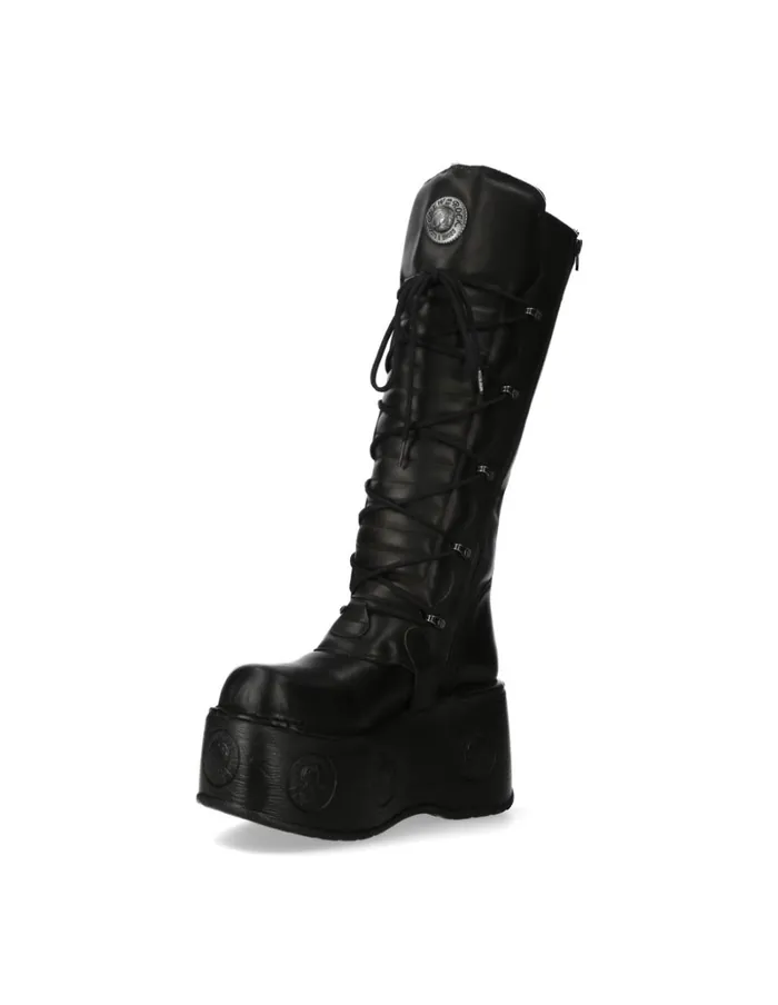 WomenMen M272C55 New Rock High Boots WomenMen M272C55 New Rock High Boots