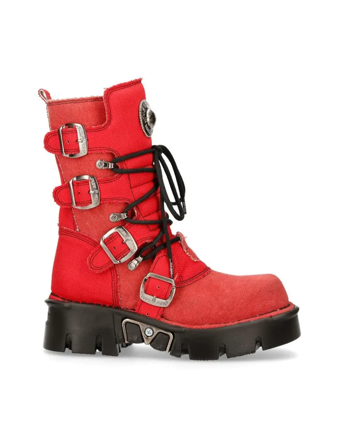 WomenMen Metallic M1473Rc4 New Rock Boots WomenMen Metallic M1473Rc4 New Rock Boots