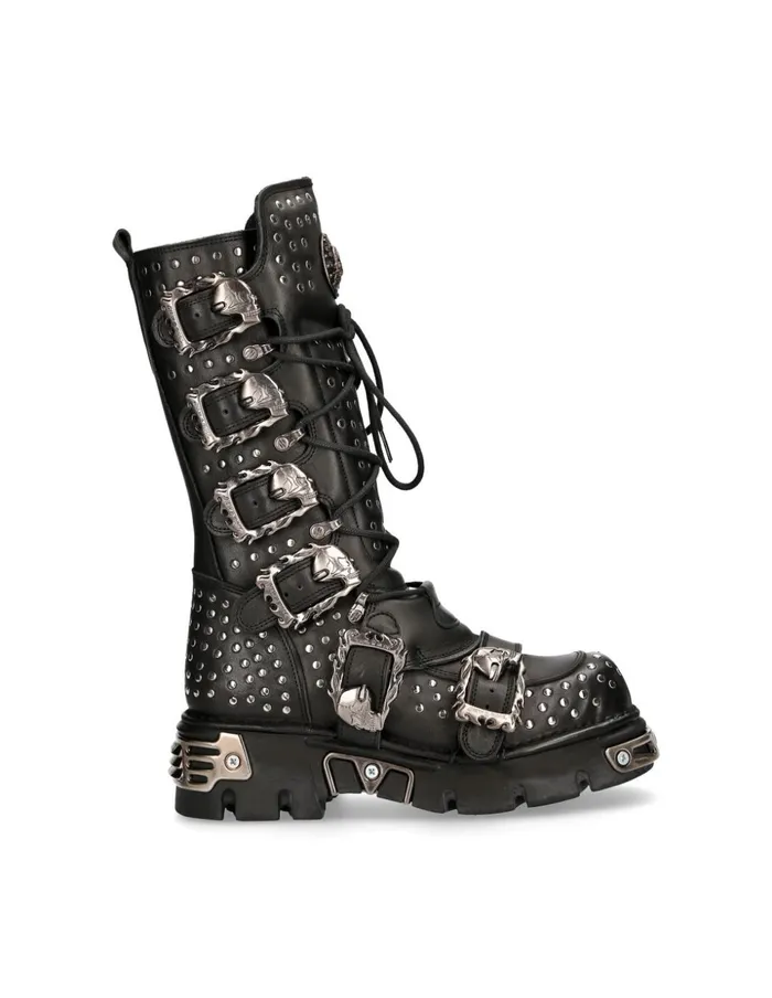 WomenMen Metallic M1539C3 New Rock Boots WomenMen Metallic M1539C3 New Rock Boots