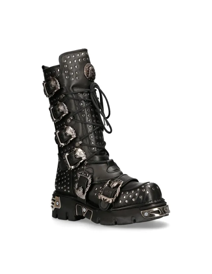 WomenMen Metallic M1539C3 New Rock Boots WomenMen Metallic M1539C3 New Rock Boots