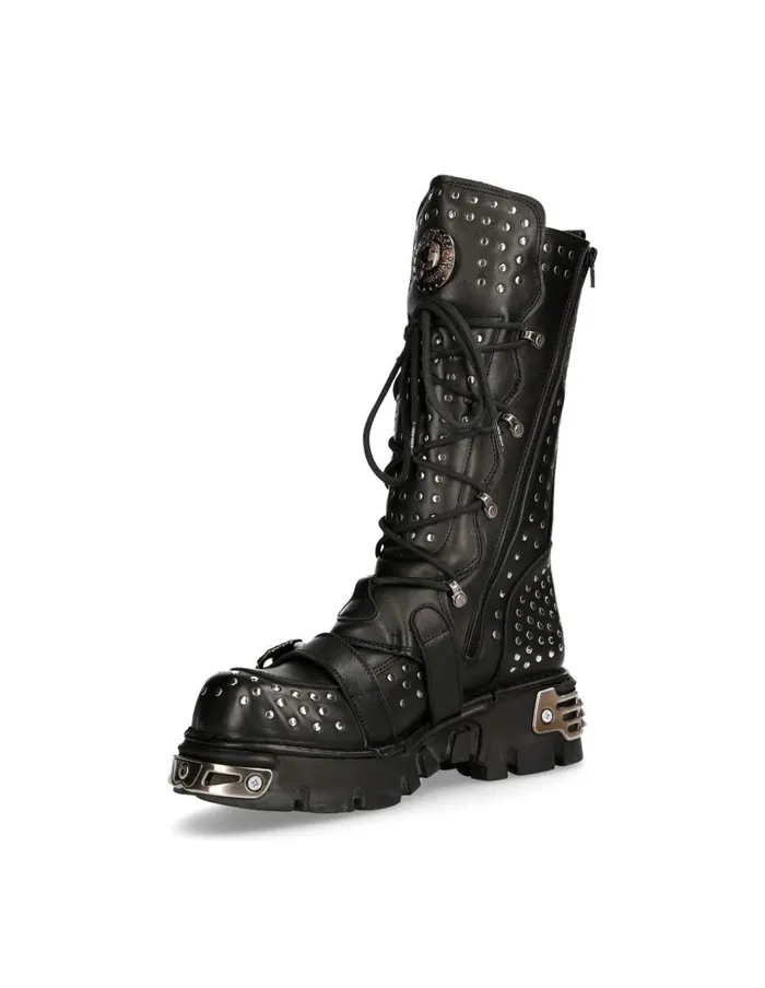 WomenMen Metallic M1539C3 New Rock Boots WomenMen Metallic M1539C3 New Rock Boots