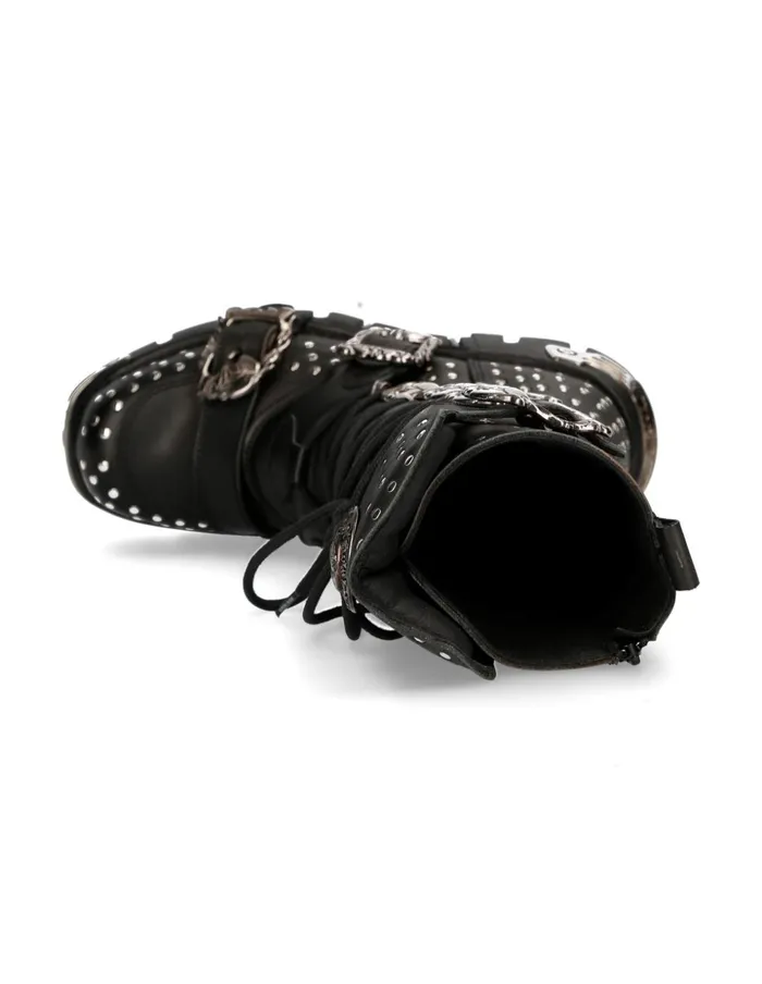 WomenMen Metallic M1539C3 New Rock Boots WomenMen Metallic M1539C3 New Rock Boots