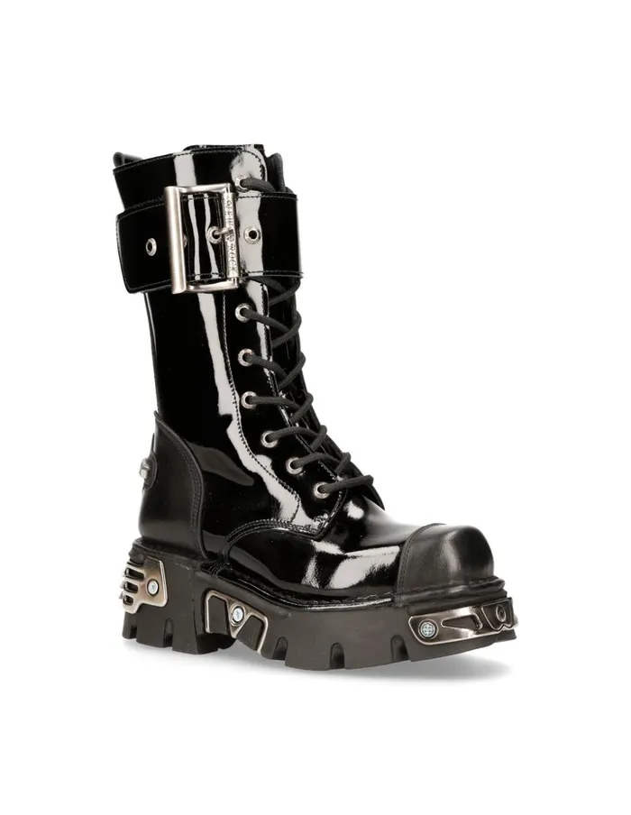 WomenMen Metallic M312C15 New Rock Boots WomenMen Metallic M312C15 New Rock Boots