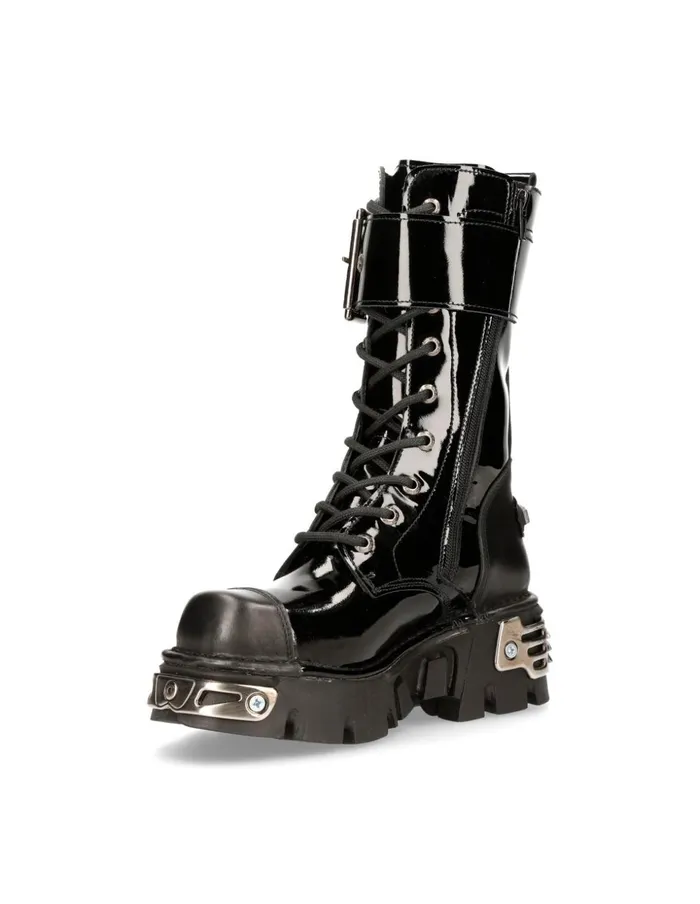 WomenMen Metallic M312C15 New Rock Boots WomenMen Metallic M312C15 New Rock Boots