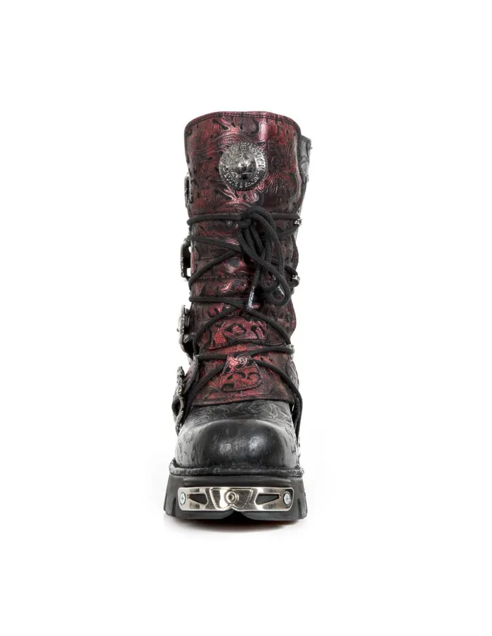 WomenMen Metallic M373czC98 New Rock Boots WomenMen Metallic M373czC98 New Rock Boots