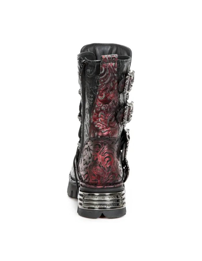 WomenMen Metallic M373czC98 New Rock Boots WomenMen Metallic M373czC98 New Rock Boots