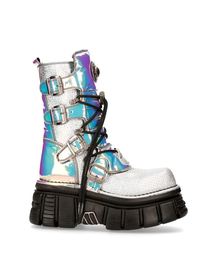 WomenMen Metallic M373pasaC2 New Rock Boots WomenMen Metallic M373pasaC2 New Rock Boots