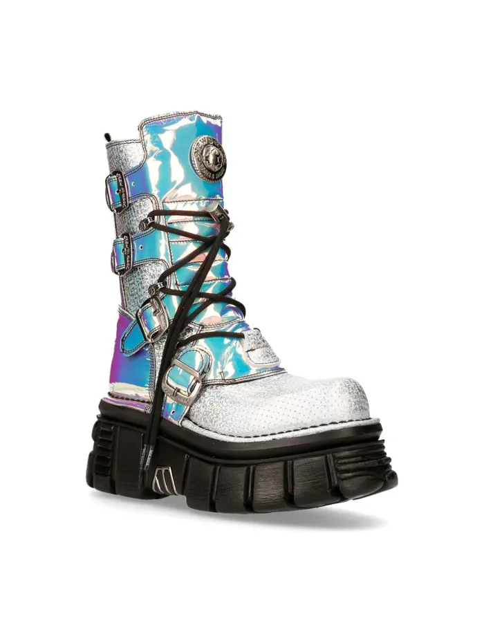 WomenMen Metallic M373pasaC2 New Rock Boots WomenMen Metallic M373pasaC2 New Rock Boots
