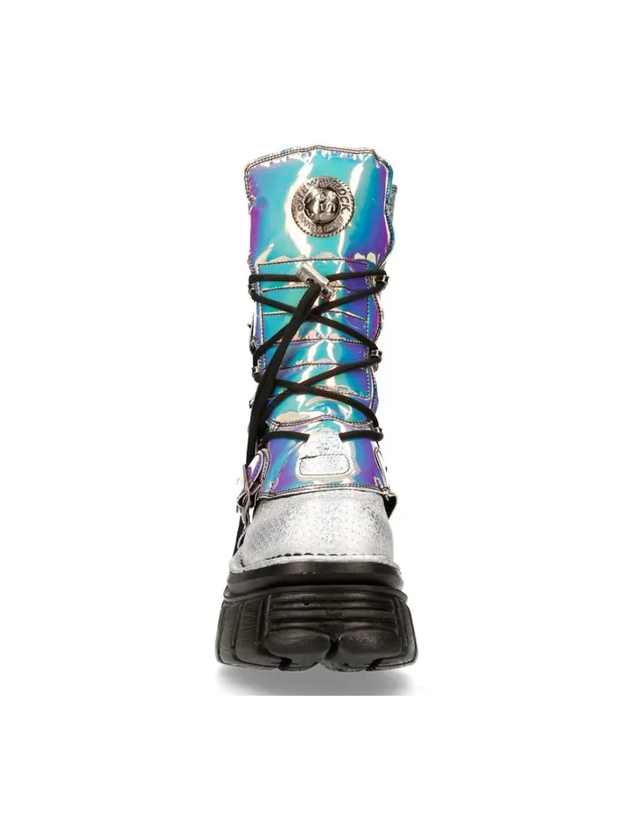 WomenMen Metallic M373pasaC2 New Rock Boots WomenMen Metallic M373pasaC2 New Rock Boots