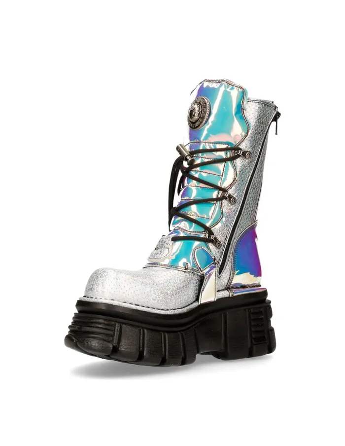 WomenMen Metallic M373pasaC2 New Rock Boots WomenMen Metallic M373pasaC2 New Rock Boots