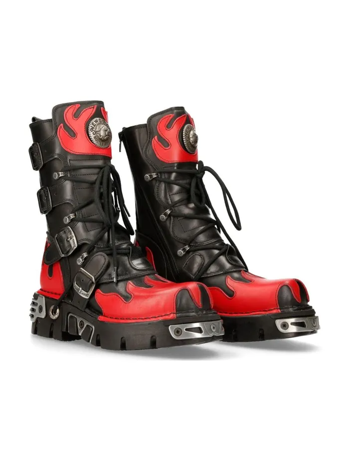 WomenMen Metallic M591C48 New Rock Boots