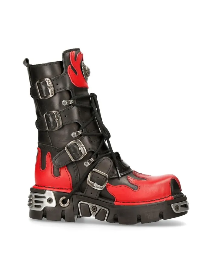 WomenMen Metallic M591C48 New Rock Boots WomenMen Metallic M591C48 New Rock Boots