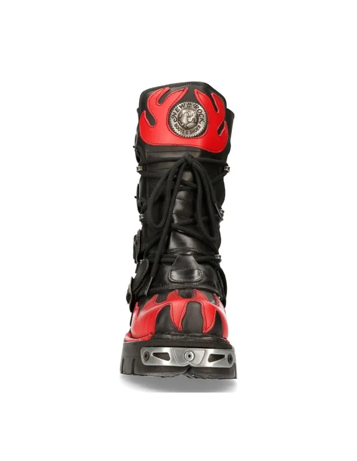 WomenMen Metallic M591C48 New Rock Boots WomenMen Metallic M591C48 New Rock Boots