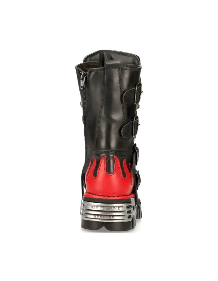 WomenMen Metallic M591C48 New Rock Boots WomenMen Metallic M591C48 New Rock Boots