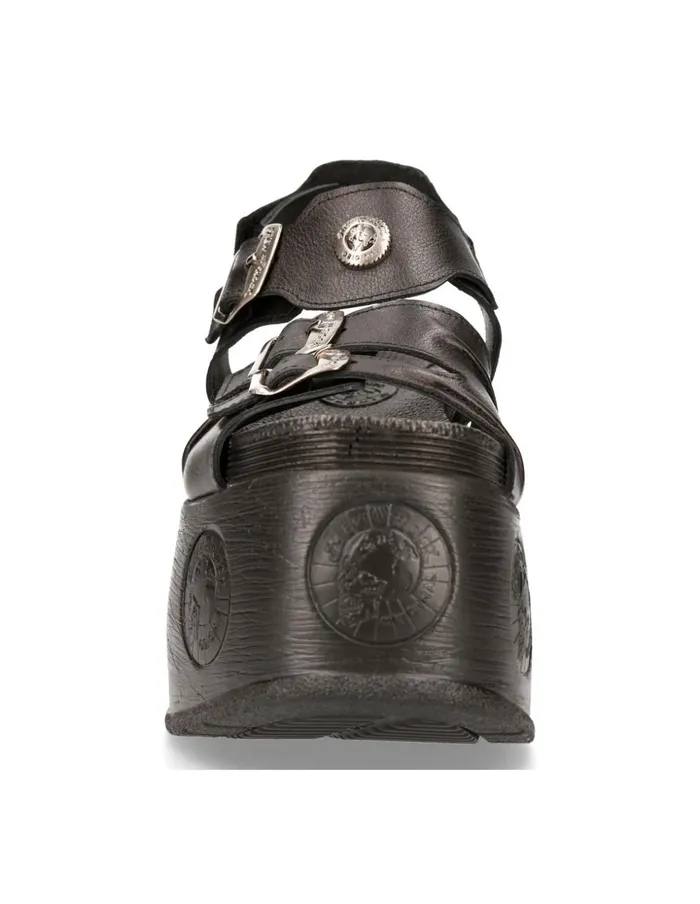 WomenMen Metallic MBios101C19 New Rock High Heels WomenMen Metallic MBios101C19 New Rock High Heels