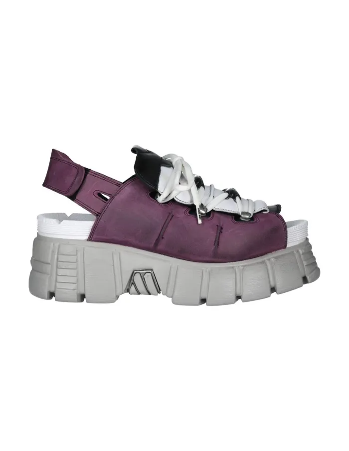 WomenMen Metallic MBios103C11 New Rock Sandals WomenMen Metallic MBios103C11 New Rock Sandals