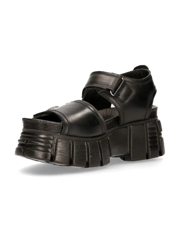 WomenMen Metallic MBios105C3 New Rock Sandals WomenMen Metallic MBios105C3 New Rock Sandals
