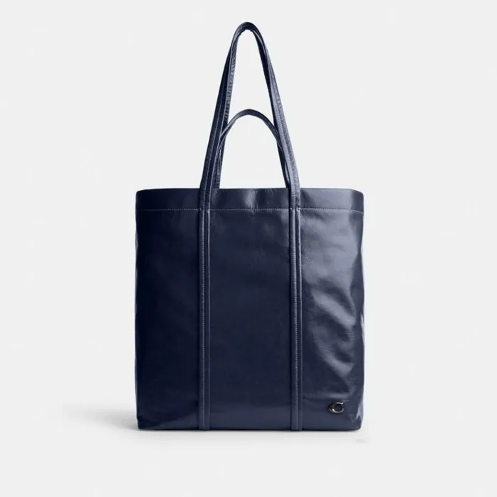 WomenMen Totes and Carryalls Coach Hall Tote Deep Blue