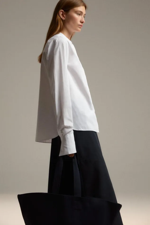 WomenMen White Dex Shirt Ecoalf Onepointzero
