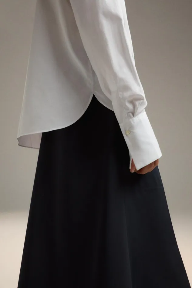 WomenMen White Dex Shirt Ecoalf Onepointzero