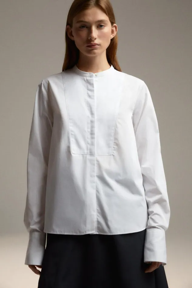 WomenMen White Dex Shirt Ecoalf Onepointzero