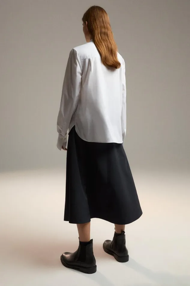 WomenMen White Dex Shirt Ecoalf Onepointzero