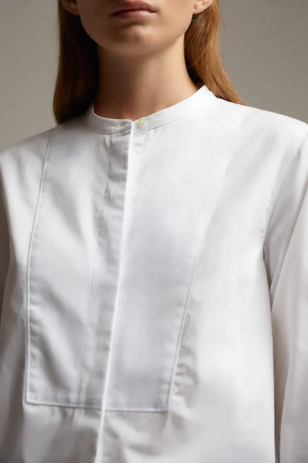 WomenMen White Dex Shirt Ecoalf Onepointzero