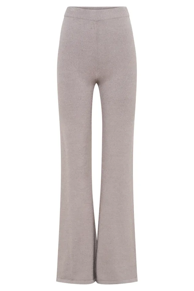 Women Meshki Bottoms Carlota Knit Pants 8211 Taupe