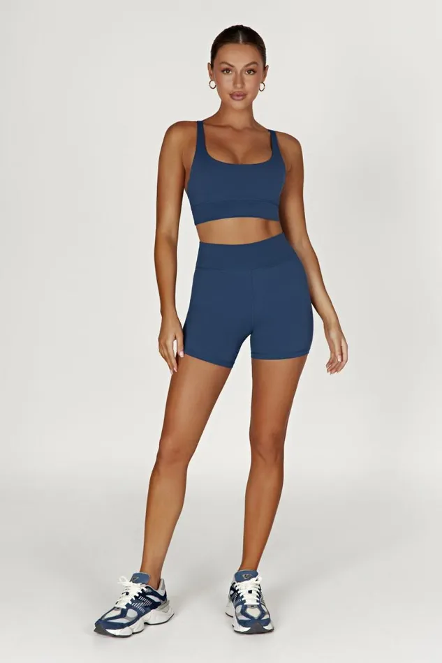 Women Meshki Bottoms Carly Bike Shorts 8211 Navy
