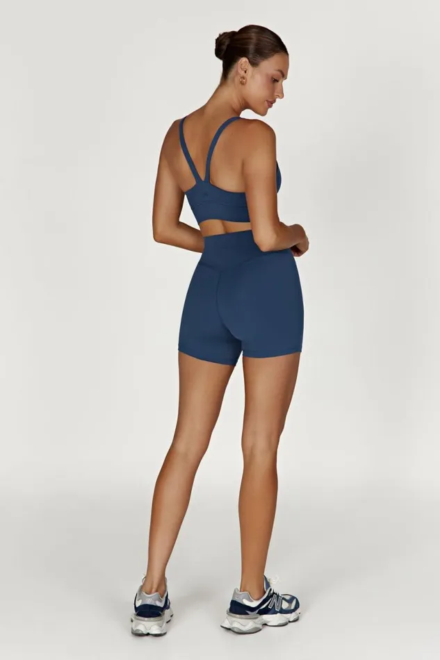 Women Meshki Bottoms Carly Bike Shorts 8211 Navy