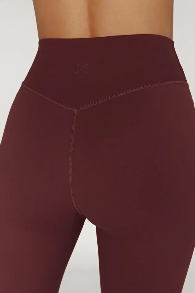 Women Meshki Bottoms Venus V Back Leggings 8211 Mahogany