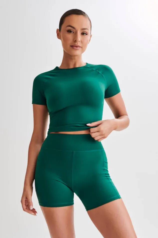 Women Meshki Tops Venus Short Sleeve Top 8211 Green