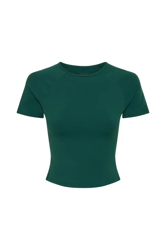 Women Meshki Tops Venus Short Sleeve Top 8211 Green