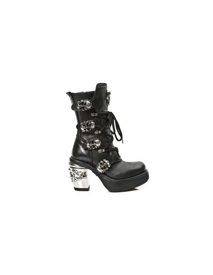 Women Metallic M8366C2 New Rock Boots