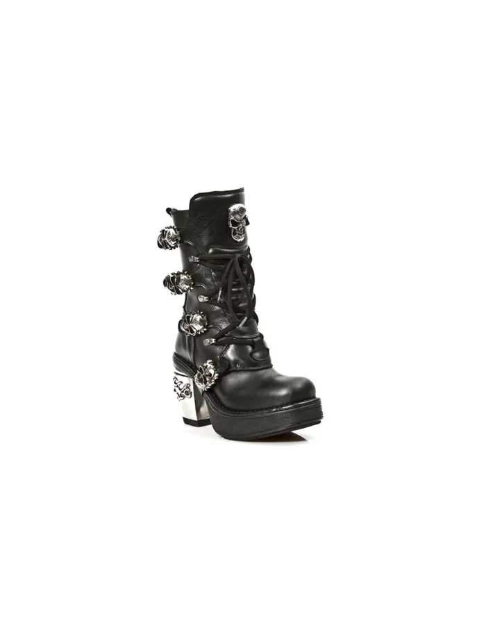 Women Metallic M8366C2 New Rock Boots Women Metallic M8366C2 New Rock Boots
